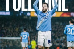 英超曼城3-0桑德兰 福登传射 迪亚斯、格瓦迪奥尔破门