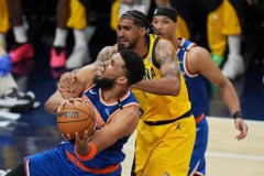 今日nba东部决赛G5尼克斯111-94战胜步行者 布伦森32分哈利伯顿8分6助攻