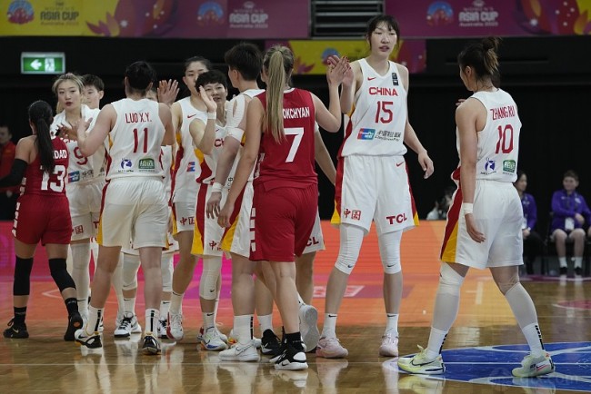 中国女篮出征2023年女篮亚洲杯