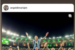 迪巴拉转载迪马利亚社媒动态：非常希望你能够在阿根廷队多踢一段时间