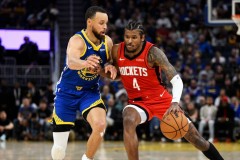 今日nba季后赛勇士104-93击败火箭 库里36分申京15分11板