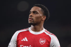 英媒预测阿森纳战维拉首发 加布里埃尔、廷贝尔坐镇后防