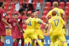 U20世青赛卡塔尔0-1乌克兰战报：波波夫头球破门