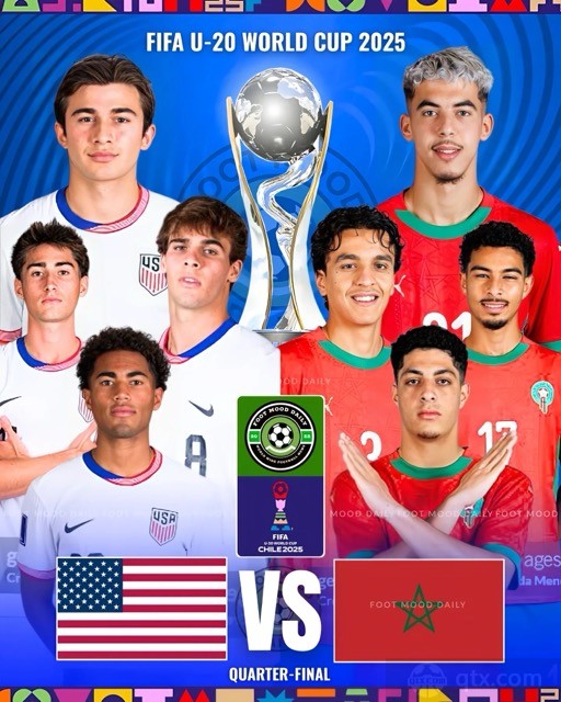 美国U20VS摩洛哥U20