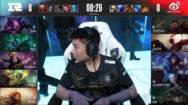 2022LPL春季赛常规赛RNG vs WBG第一局BP