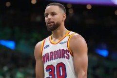 NBA常规赛勇士117-123遭国王逆转 勇士6人得分上双库里下半场2分