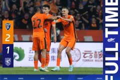 中超云南玉昆2-1武汉三镇 罗竞破门 韩子龙替补建功