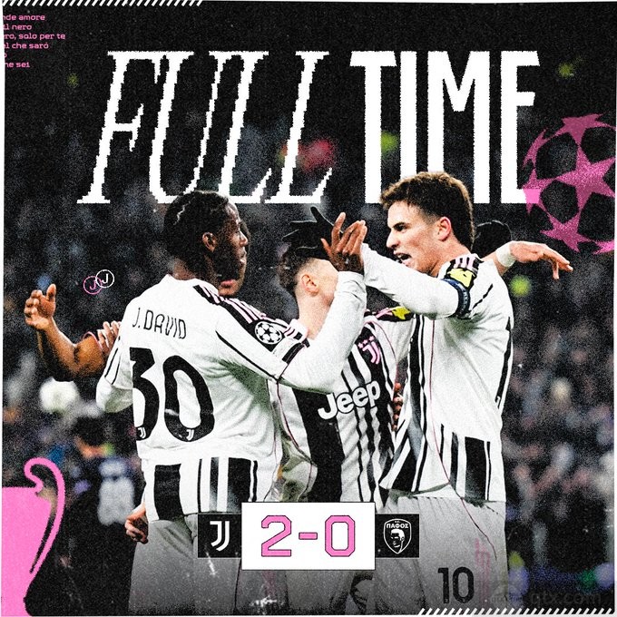 尤文图斯2-0帕福斯