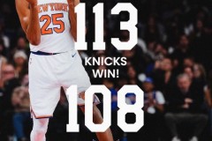 NBA季前赛尼克斯113-108险胜黄蜂 布伦森31分 三球缺阵
