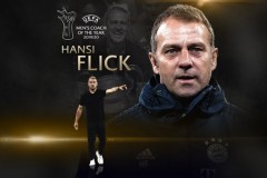 官方：拜仁主帅弗里克获评19-20赛季欧足联最佳教练
