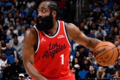 快船近10场战绩1胜9负 排名西部分区第十二