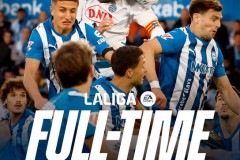 西甲阿拉维斯2-1西班牙人 西班牙人连胜被终结