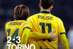 意甲都灵2-3AC米兰 米兰让二追三