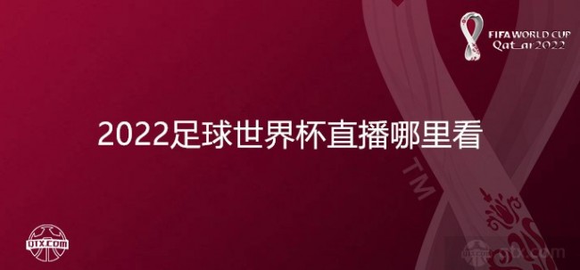 2022足球世界杯直播哪里看