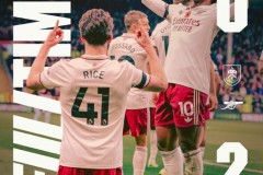 英超伯恩利0-2阿森纳 哲凯赖什首开纪录 赖斯头球建功