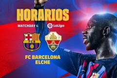 西甲巴塞罗那VS埃尔切前瞻 巴萨本赛季至今联赛主场全胜