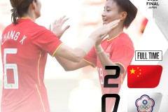 东亚杯中国女足2-0战胜中国台北迎开门红 张琳艳破门