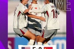 媒体：中国U17女足负美国亦有收获 两场比赛均取得进球