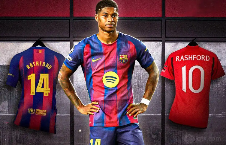 巴萨将在二月至五月决定是否买断拉什福德