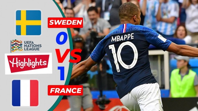 瑞典0-1法国战报
