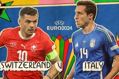 瑞士vs意大利欧洲杯预测专家今日推荐 意大利历史交锋占据明显优势