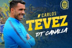 特维斯成为阿根廷俱乐部主帅 本月初刚刚宣布了退役决定