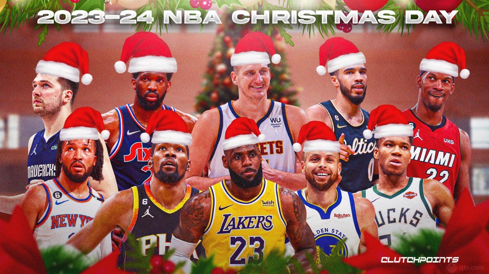 NBA圣诞大战赛程