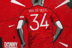 官方：曼联签下荷兰国脚范德贝克 他为纪念努里选择34号球衣