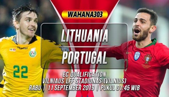欧预赛立陶宛VS葡萄牙录像视频回放