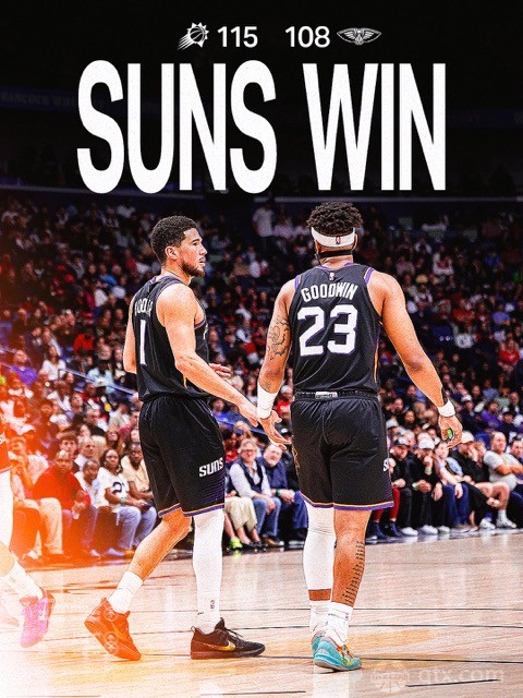 太阳客场115-108力克鹈鹕