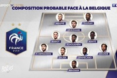 法媒预测法国队首发阵型 姆巴佩领衔