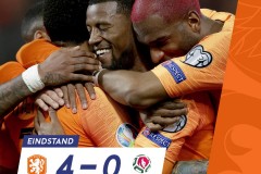 荷兰4-0白罗斯取欧预赛开门红 德佩独造四球