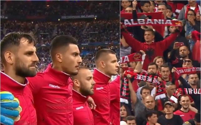 法国放错了阿尔巴尼亚国歌