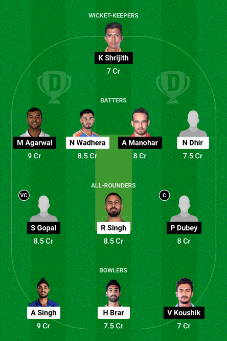 PUN vs KAR Dream11 Team Choice 2