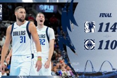 NBA常规赛快船主场110-114不敌独行侠 弗拉格35+8 伦纳德空砍30分