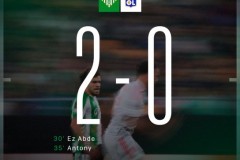 欧联杯皇家贝蒂斯2-0里昂 贝蒂斯四轮不败