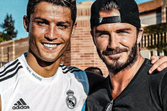 C罗：贝克汉姆除了脸都一般 自己更加完美