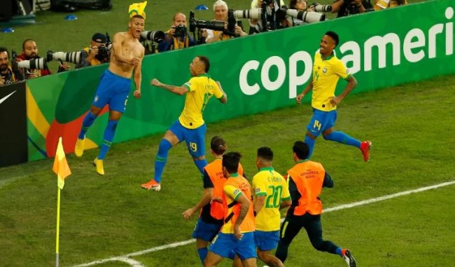 巴西美洲杯夺冠