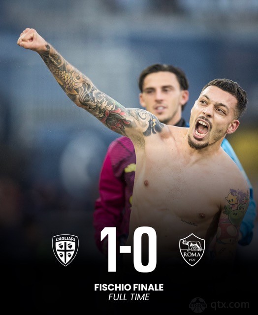 卡利亚里1-0罗马