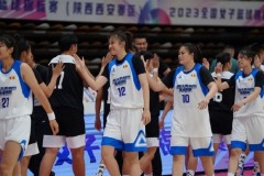 全运会女篮成年组山东队豪取三连胜 净胜分达111分