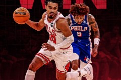 NBA常规赛76人客场111-113不敌公牛 吉迪29+15+12 马克西空砍39分