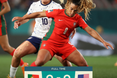 美国女足0-0葡萄牙女足 卡佩塔补时阶段中柱失绝杀