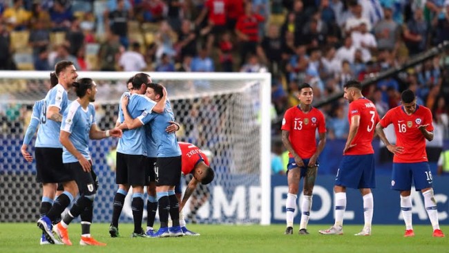 智利0-1乌拉圭