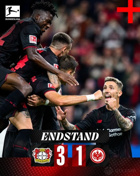 勒沃库森3-1法兰克福