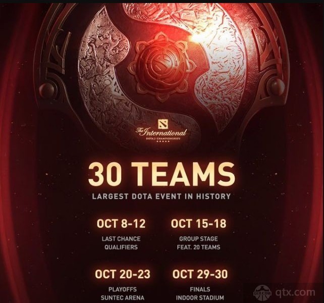 dota2Ti11国际邀请赛赛程安排