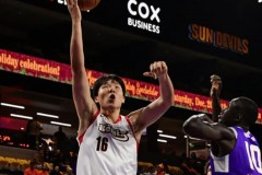 杨瀚森g联赛首秀8分13板 全场正负值为0