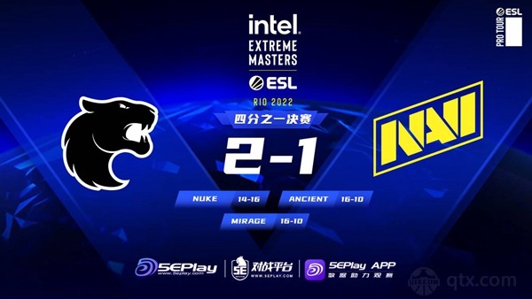 FURIA 2-1 NAVI