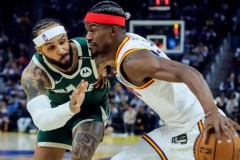 NBA今日戰報勇士104-93雙殺雄鹿 巴特勒24分字母哥20分9板