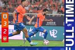 中超山东泰山3-2青岛西海岸 克雷桑破球荒 卡扎连续5场破门