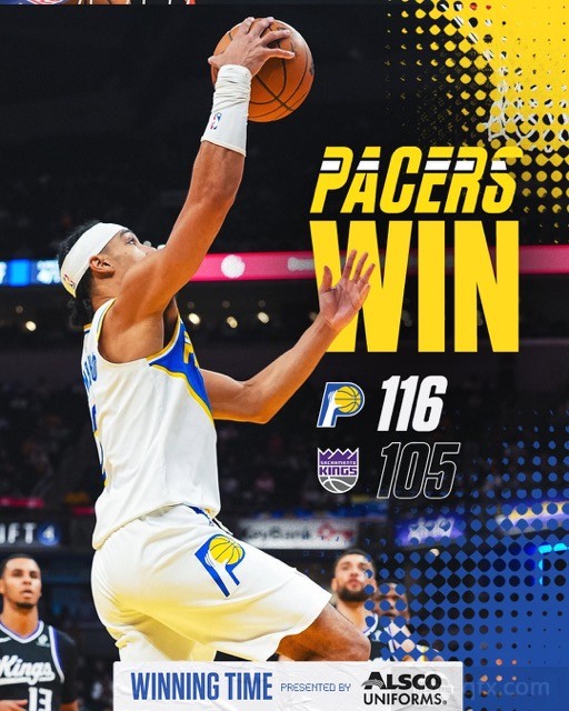 步行者主场116-105力克国王